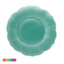 צלחות בינוניות וינטג' פרימיום מנטה