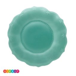 צלחות בינוניות וינטג' פרימיום מנטה