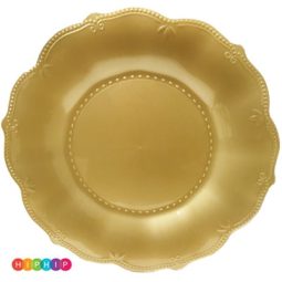 מגש ענק וינטג' פרימיום ברונזה