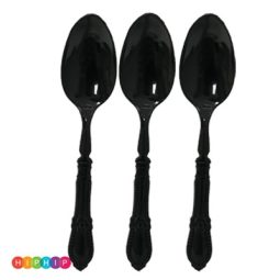 10 כפות וינטג' שחור