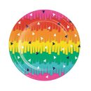 צלחות נייר קטנות חמור מקסיקני