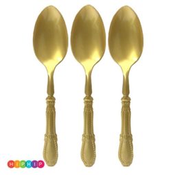 כפות וינטג' זהב 10 יח