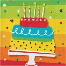 מפיות גדולות פסים ציבעוניים