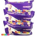 מגבונים 3 חבילות