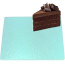 תחתית לעוגה ריבוע תכלת 34 ס