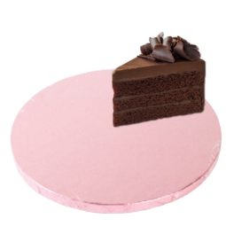 תחתית לעוגה עגולה ורוד 29 ס