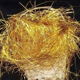 צלופן גרוס למילוי - זהב