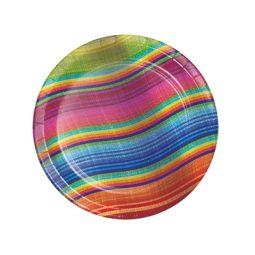 צלחות נייר קטנות המקסיקנית