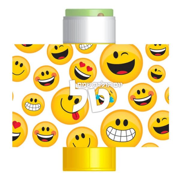 מדבקות לבועות סבון - אימוג'י