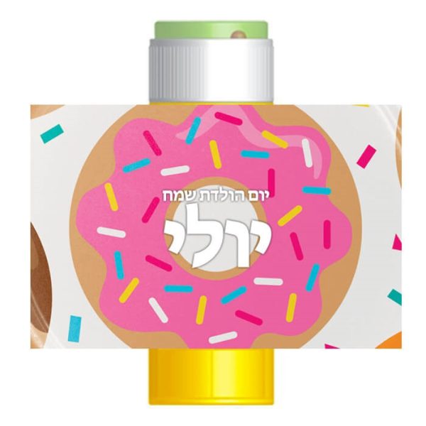 מדבקות לבועות סבון - דונאטס