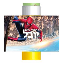 מדבקות לבועות סבון - ספיידרמן