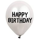 מדבקות לבלונים - אותיות ומספרים אנגלית בשחור