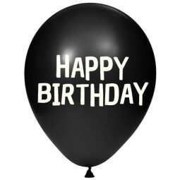 מדבקות לבלונים - אותיות ומספרים אנגלית בלבן