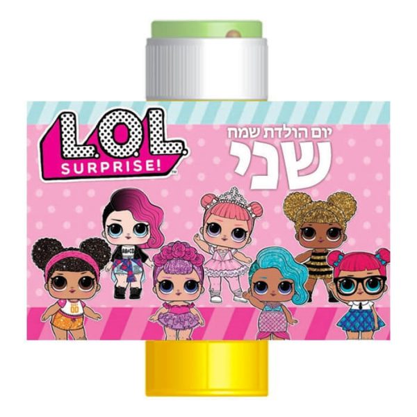 מדבקות לבועות סבון - LOL