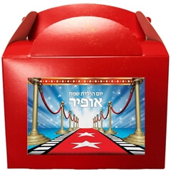 קופסאות עם מדבקות בעיצוב אישי - הוליווד 2