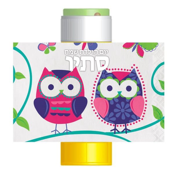 מדבקות לבועות סבון - חבר ינשוף