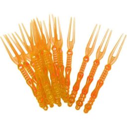 קלשונים לקינוח - כתום