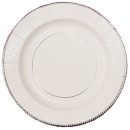 שולחן חג בסיגנון קלאסיק לבן כסף 10 אורחים