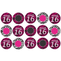 דף לקאפקייקס sweet 16 1