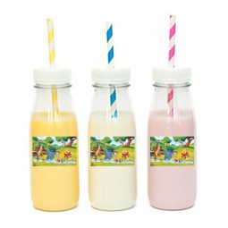 מדבקות מלבניות לעיצוב פו הדב