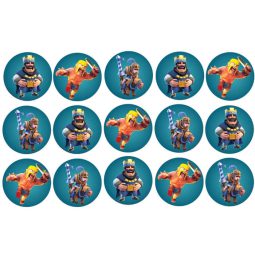 דף לקאפקייקס קלאש רויאל 1