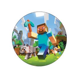 תמונה אכילה עגולה מיינקראפט 1