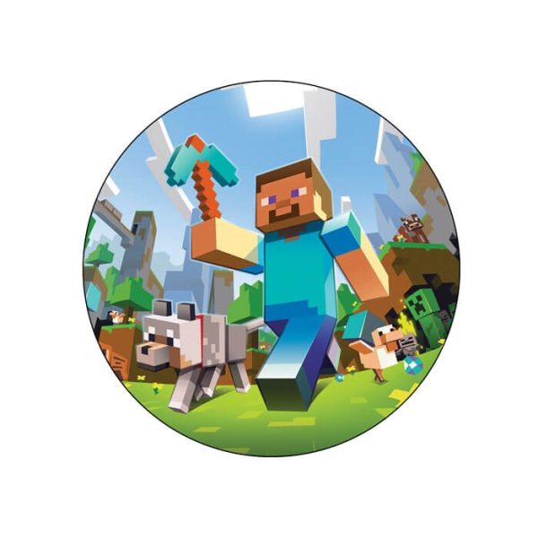 תמונה אכילה עגולה מיינקראפט 1