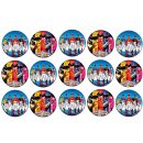 דף לקאפקייקס פאוור ריינג'רס 1