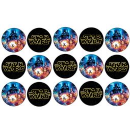 דף לקאפקייקס מלחמת הכוכבים 1