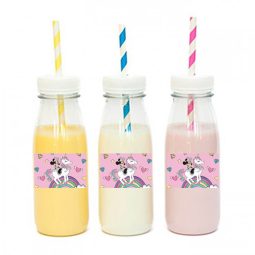 מדבקות מלבניות לעיצוב מיני חד קרן