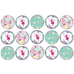 דף לקאפקייקס הפיה הקסומה 1