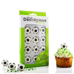 מארז קישוטי עוגה - כדורגל