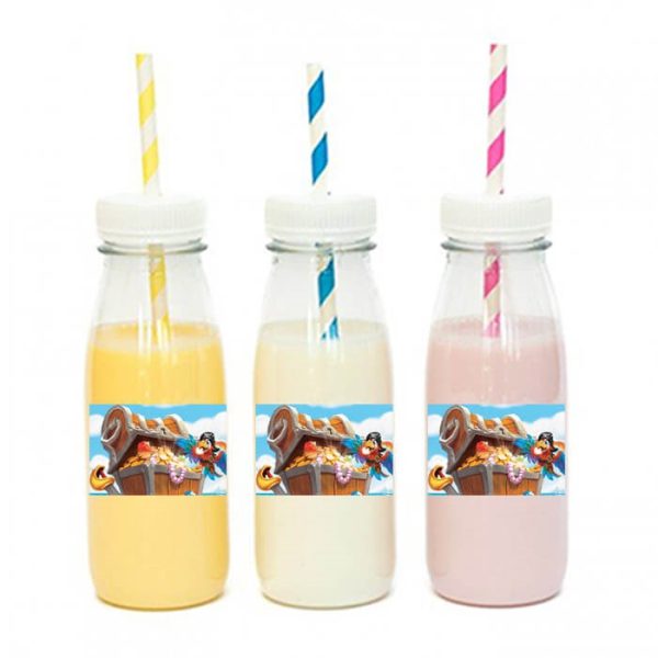 מדבקות מלבניות לעיצוב מפת פיראטים