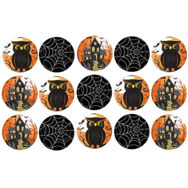 דף לקאפקייקס הבית הרדוף 1