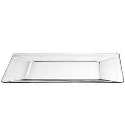 מגש מלבני ענק - שקוף