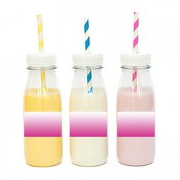 מדבקות מלבניות לעיצוב ורוד אומברה