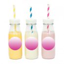 מדבקות עגולות לעיצוב ורוד אומברה