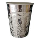 שולחן חג וינטג' נייר כסוף קלאסי 10 אורחים