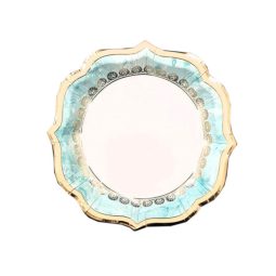 צלחות נייר קטנות אוריינטליות