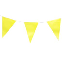 שרשרת תלייה דגלונים - צהוב