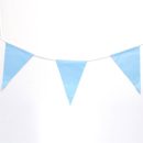 שרשרת תלייה דגלונים - תכלת