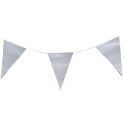 שרשרת תלייה דגלונים - כסף