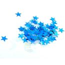 קונפטי כוכבים וירח - כחול שקוף