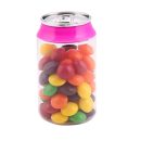 פחית שקופה למילוי - ורוד פוקסיה