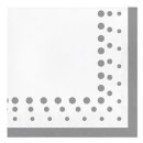 שולחן חג נקודות כסופות נוצצות 8 אורחים