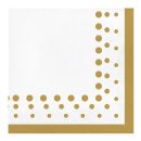 שולחן חג נקודות זהב נוצצות 8 אורחים