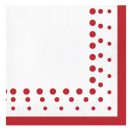 שולחן חג נקודות אודם נוצצות 8 אורחים