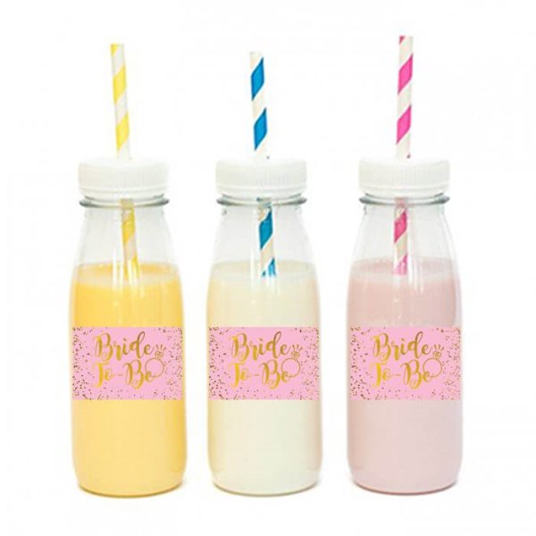 מדבקות מלבניות לעיצוב מסיבת רווקות