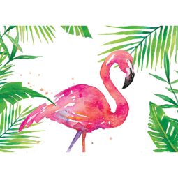 תמונה אכילה פלמינגו פרחוני 1