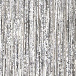 וילון פרנזים כסוף לדוכן צילומים